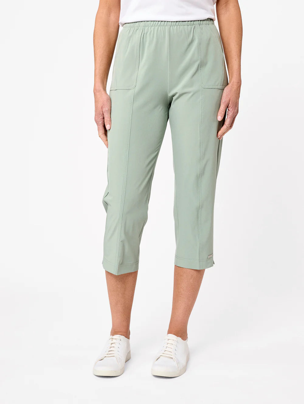 Black Pepper 3/4 Eureka Pant Fennel BA4508