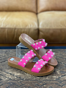 Hinako Warner Fuchsia Slide