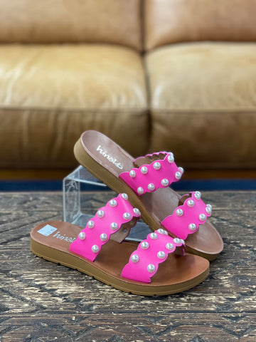 Hinako Warner Fuchsia Slide