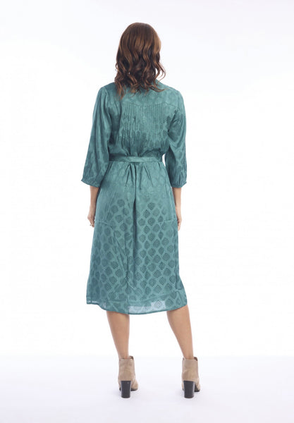 Escape Solid Deep Jungle Dress 51914