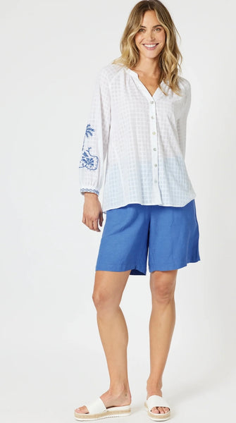 Gordon Smith Lino Short Sardinia Blue 47453