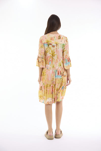 Escape Sabina Frill Layered Dress 91330