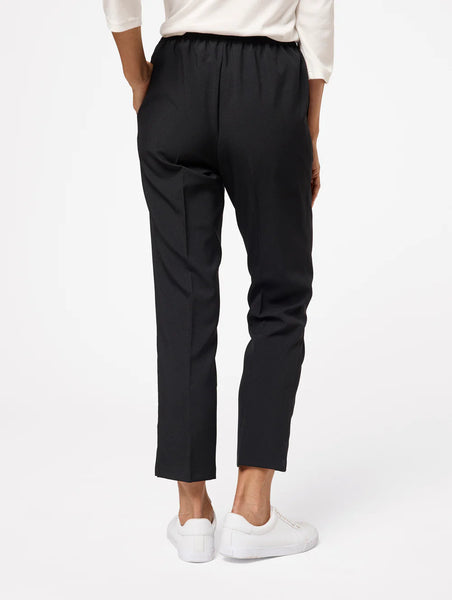 Black Pepper BI Stretch Slim Short Length 7/8 Pant Black BA429