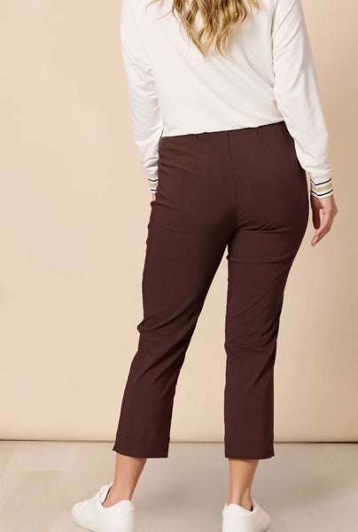 Threadz Zara Stretch Pant Coffee 6030