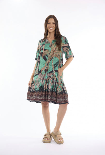 Escape Luiza Button Through Dress 40351