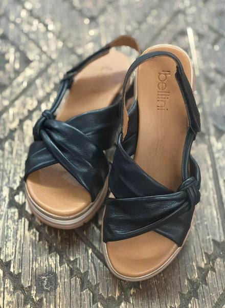 La Bellini Pace Black Wedge