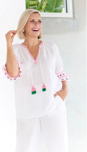 Alexander Santorini Fiesta White Top