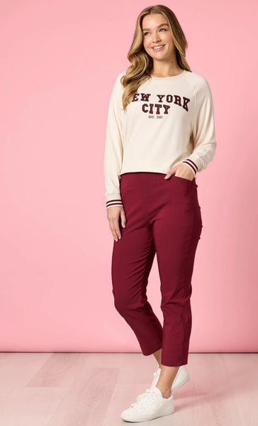 Threadz Zara Pant Shiraz 6030