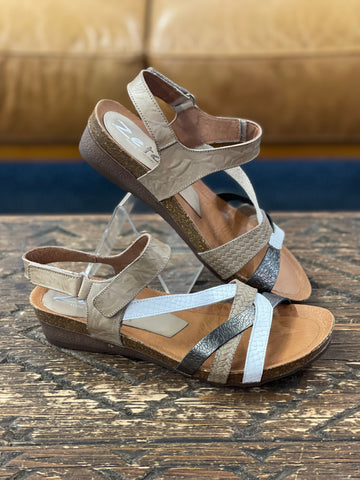 Zeta Ocean Blanco/Grey/Acero Sandal