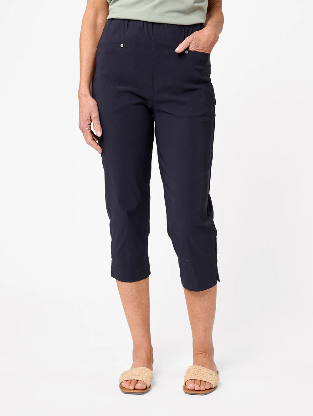 Black Pepper Liberty 3/4 Pant Ink BA4400