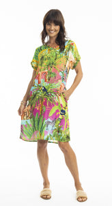 Escape Lani Short Sleeve Shift Dress 30111