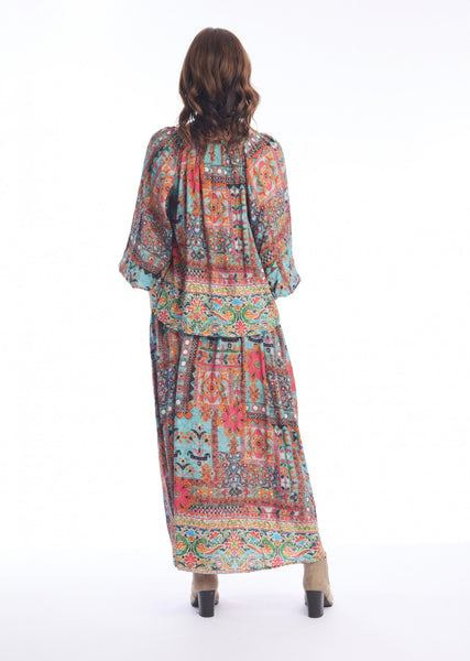 Escape Rabari Print Boho Top 92158