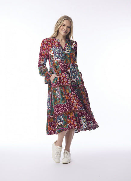 Orientique Prato Print Dress 61771