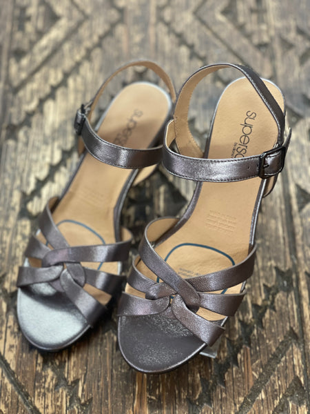 Supersoft Jaydie Pewter Heel