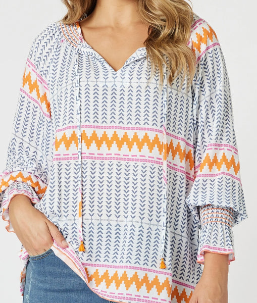 Threadz Geo Multi Top 48268