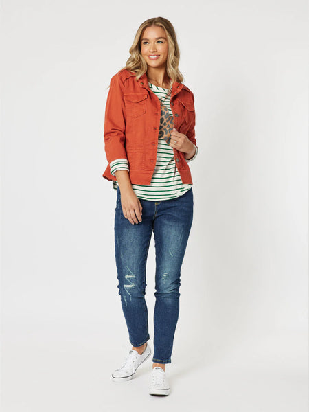 Threadz Military Maple Jacket 38706
