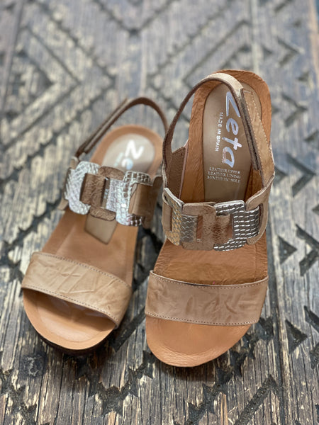Zeta Onus Sahara/Champagne Sandal