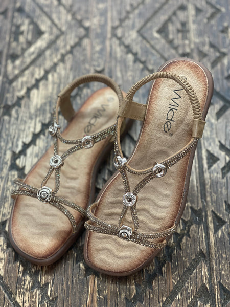 Wilde Suzzie Tan Sandal