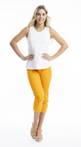 Orientique Bangalene Kumquat Capri Pant 5615