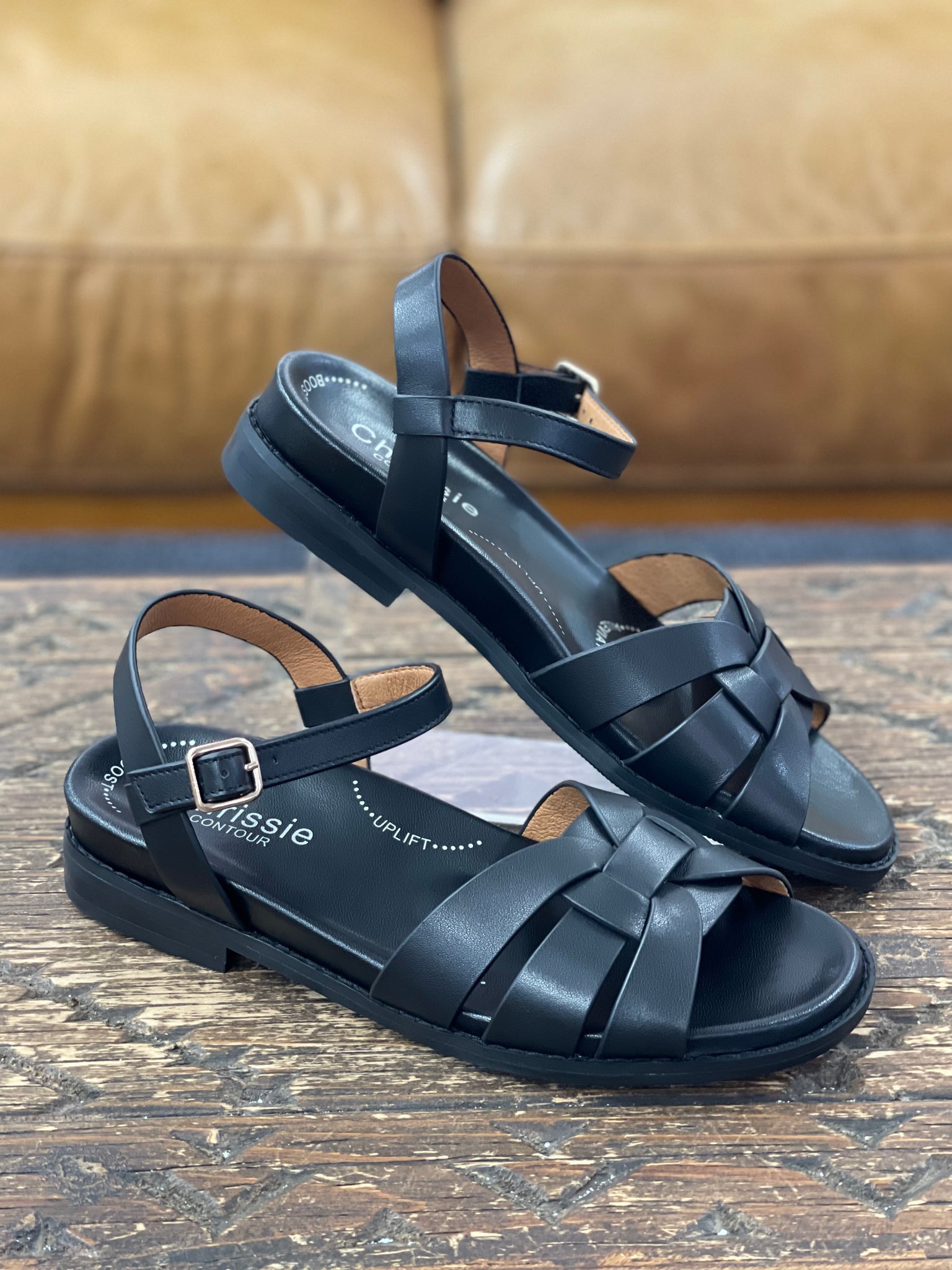 Chrissie Felix Black Sandal