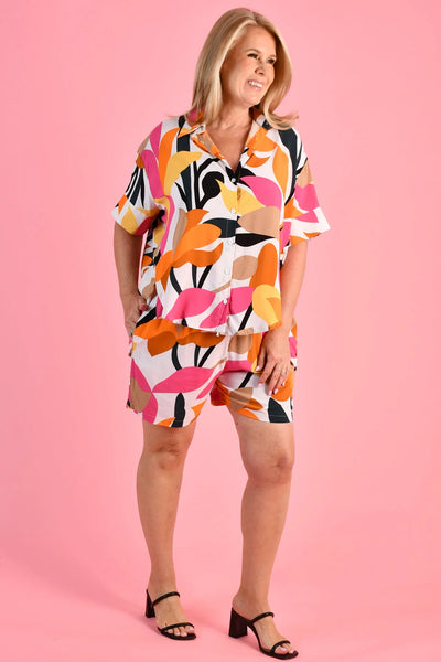 Bodacious Sailing Shirt Bold Bloom VBLT201