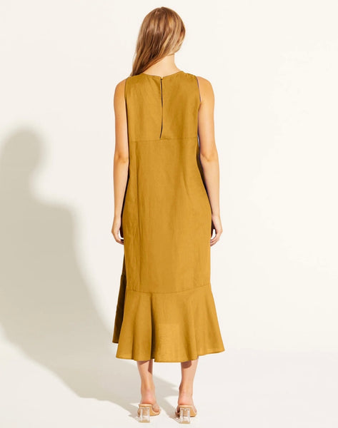 FATE+BECKER Our Love Shift Dress Tabacco