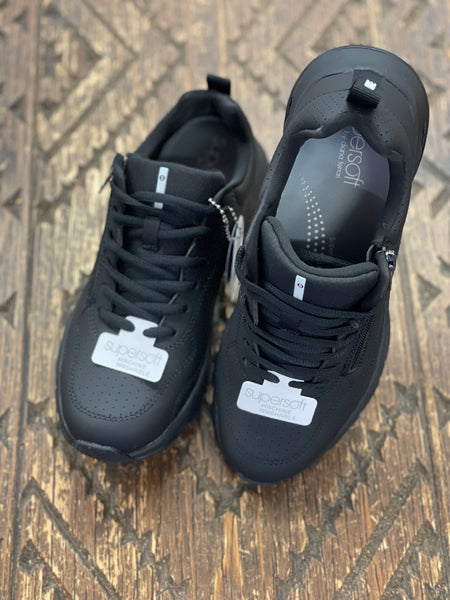 Supersoft Willin Black Sneaker