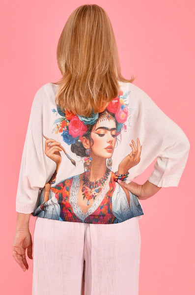 La Sofia Knit Top Artist Frida VLST050