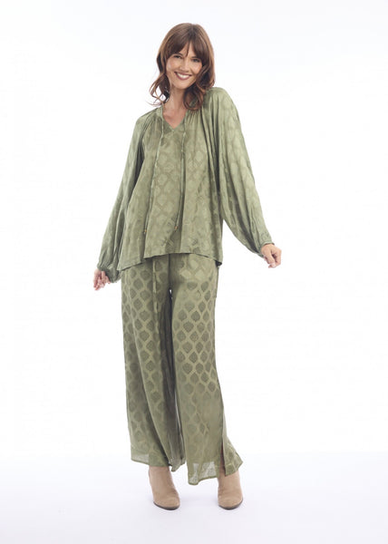 Escape Solid Olive Shirt 52718