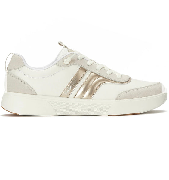 Keds Blisswalk White/Oak/Gold Sneaker
