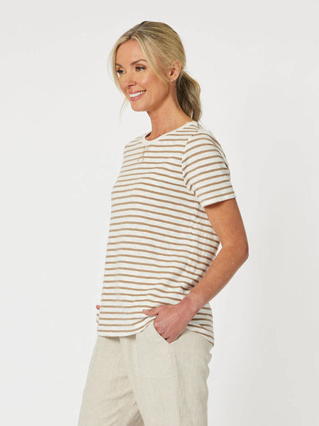 Gordon Smith Classic Natural Stripe Tee