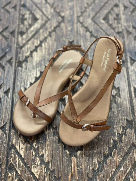 Hush Puppies Kiona Cognac Sandal