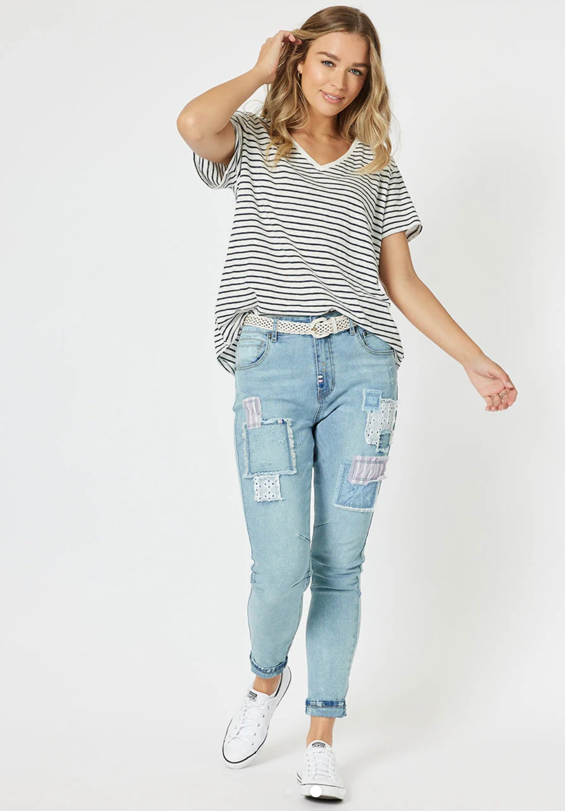 Threadz Taylor Patch Jean 45902