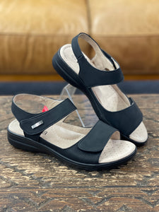 Reva Adriana Black Sandal