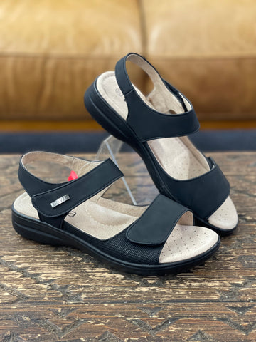 Reva Adriana Black Sandal