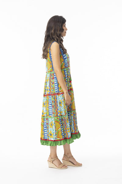 Orientique Ipanema Layered Sleeveless Dress 40179