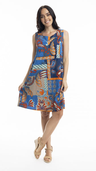 Orientique Camps Bay Reversible Sleeveless Dress 30009