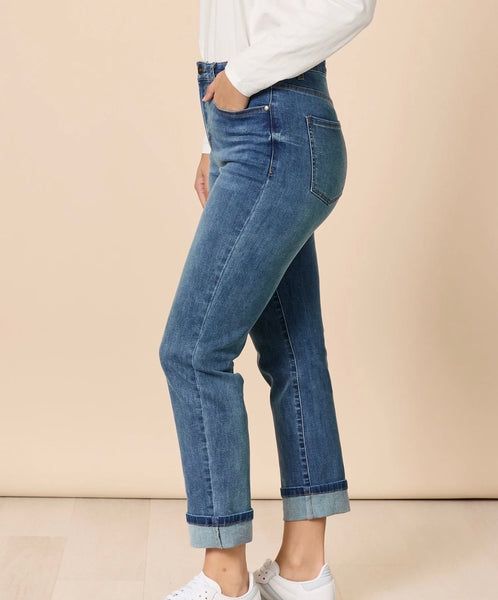 Threadz Retro Cuff Denim Jean 48519