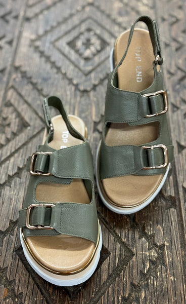 Top End Urarie Olive Wedge