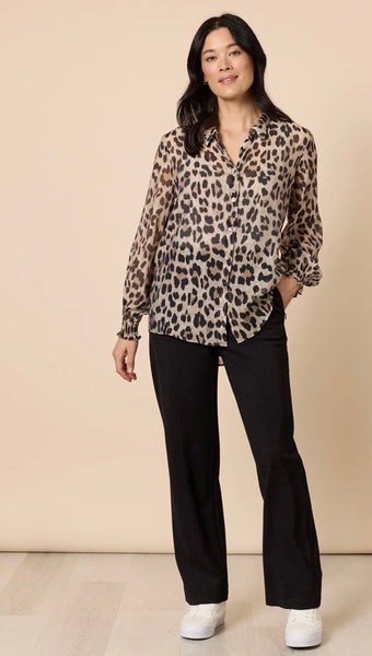 Gordon Smith Cheetah Print Shirt 48815