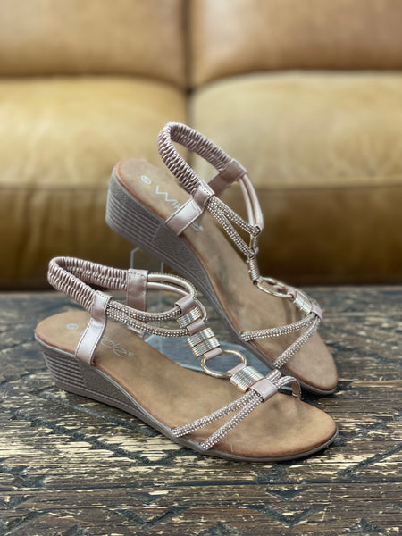 Wilde Selda Rose Gold Wedge