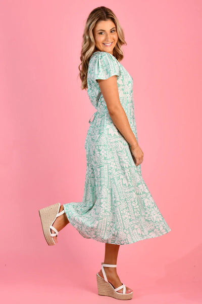 Jar of Hearts Ibiza Aloha Mint Dress VJHD290