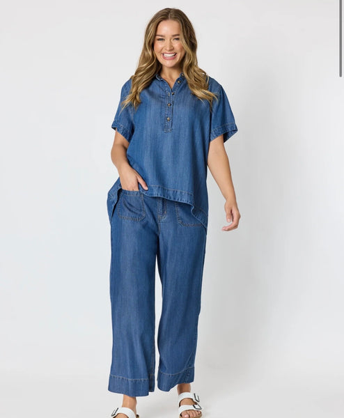 Threadz Dune Denim Shirt 49697