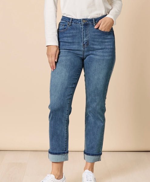 Threadz Retro Cuff Denim Jean 48519