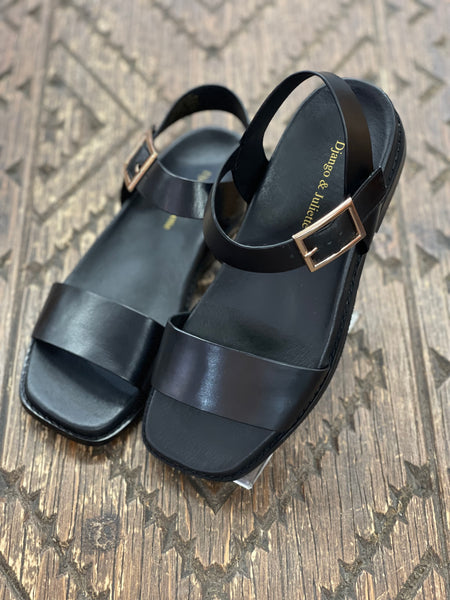 Django & Juliette Elissay Black Sandal