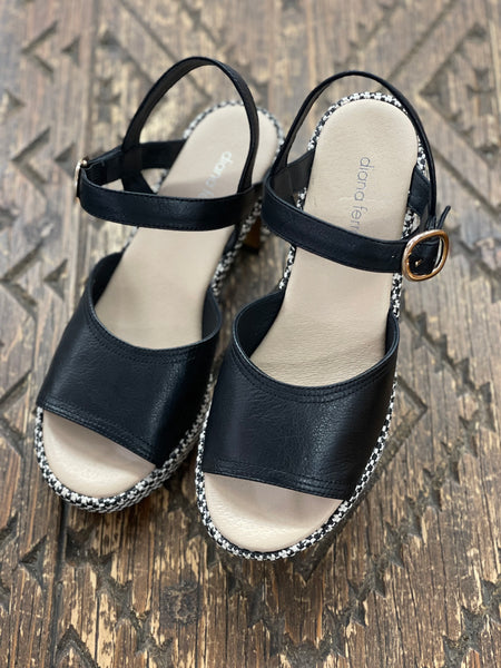 Diana Ferrari Busey Black Heel