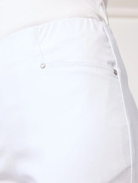 Black Pepper Liberty Long Short White BA4401