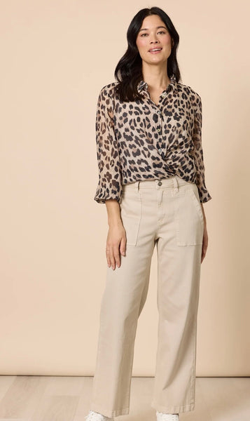 Gordon Smith Cheetah Print Shirt 48815