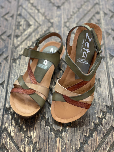 Zeta Ocean Grab/Cuero/Sahara Sandal