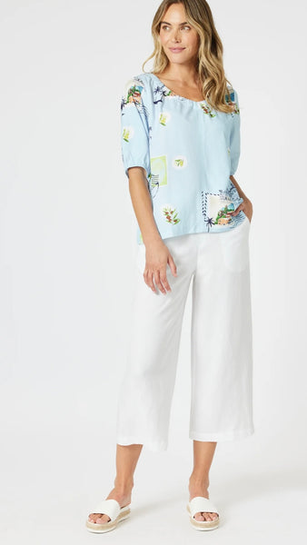 Gordon Smith Destination Top Pale Blue 48272